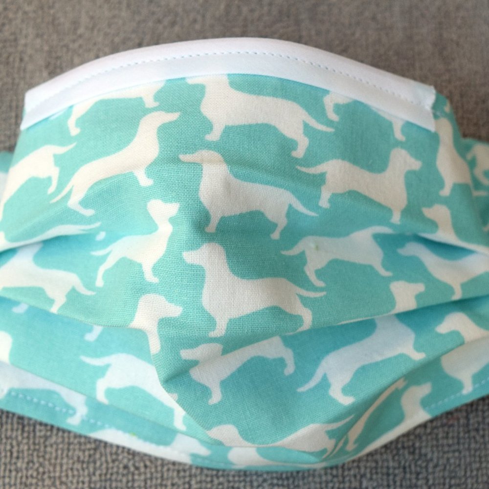 Face Mask- Three Fabric Layers - Pocket 4 Filters